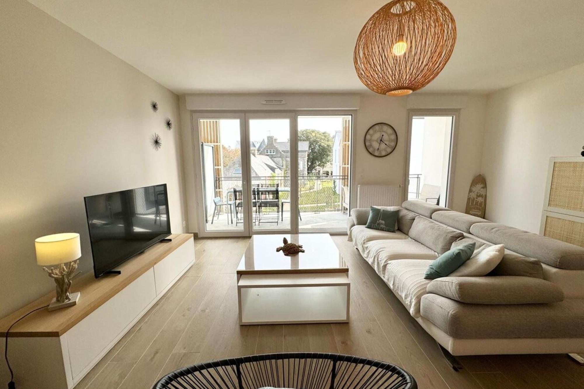 T3 De Standing Plein Bourg - 100M Des Plages Saint-Pierre-Quiberon Exteriér fotografie